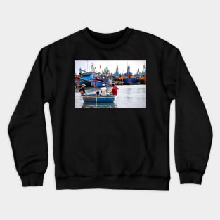 Vietnam - petit port de pêche de Miu Ne Crewneck Sweatshirt